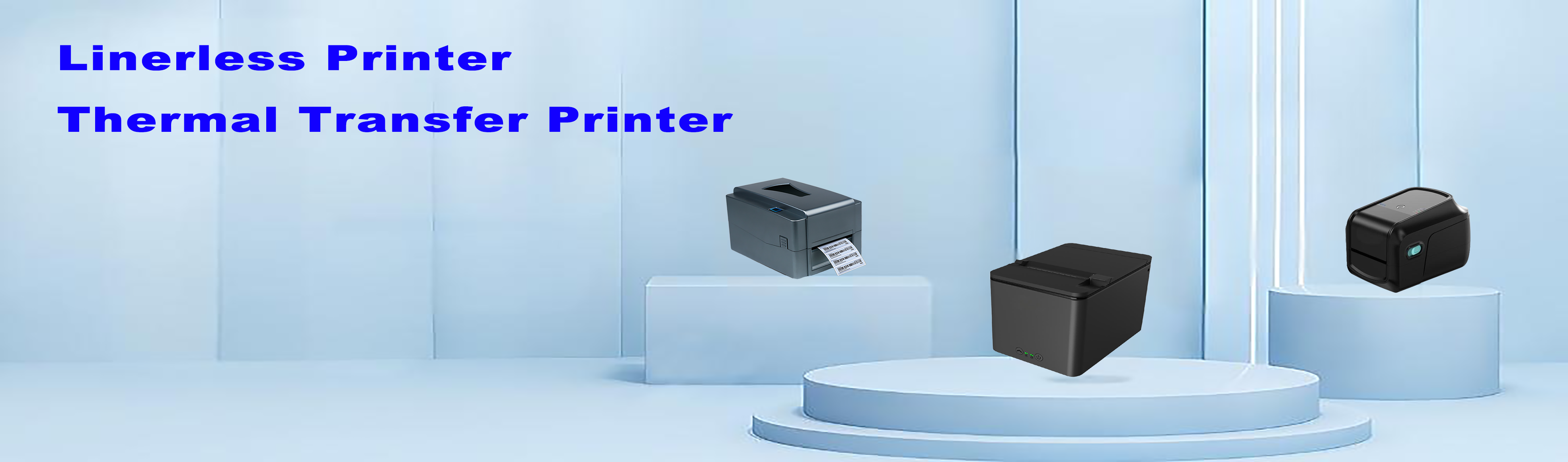 Linerless printer Thermal transfer printer