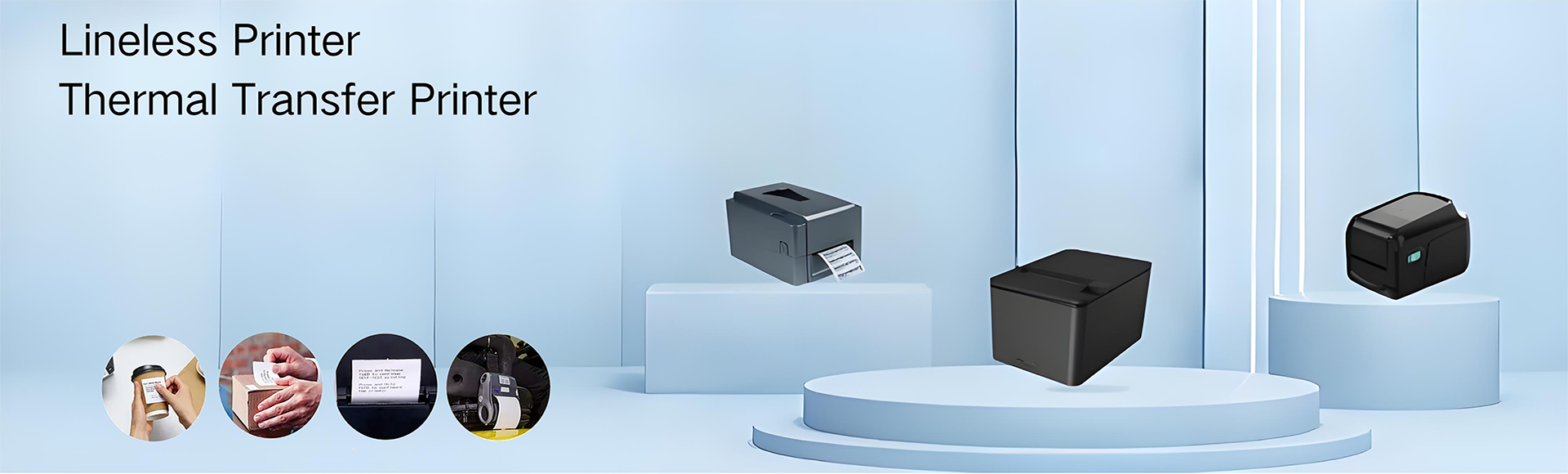 Linerless printer Thermal transfer printer